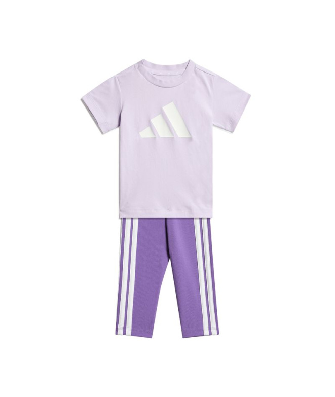 Ensemble adidas Essentials Enfant Lavande / Blanc