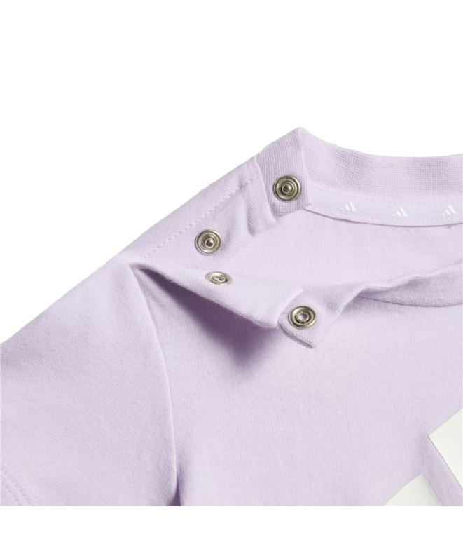 Ensemble adidas Essentials Enfant Lavande / Blanc