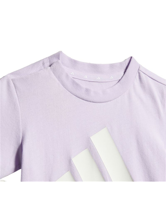 Ensemble adidas Essentials Enfant Lavande / Blanc
