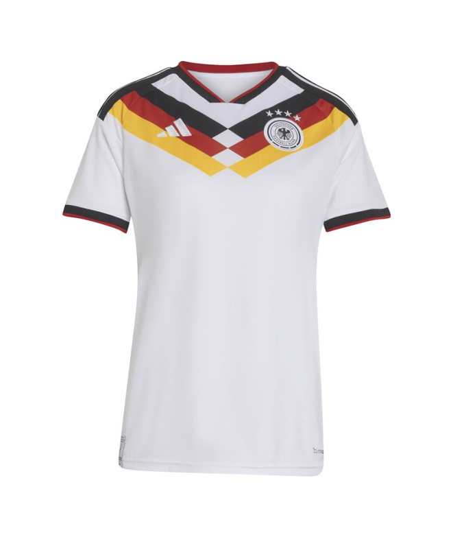 Camiseta de Fútbol adidas Alemania 26 Mujer Blanco