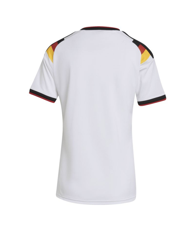 Camiseta de Fútbol adidas Alemania 26 Mujer Blanco