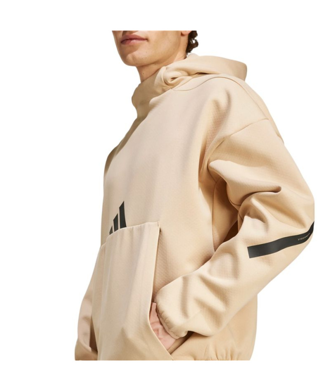 adidas ZNE Hoodie Sweat beige Homme