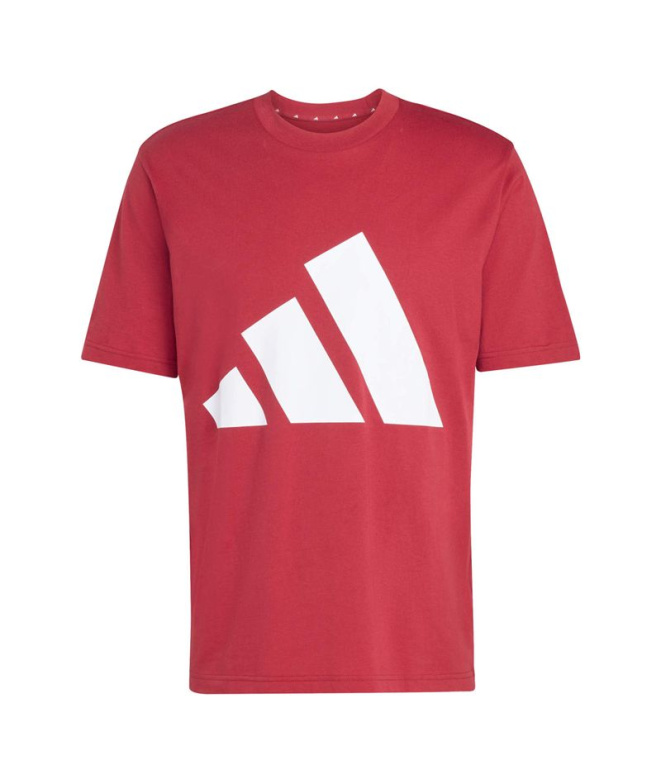 Camiseta adidas Big Logo Sj Hombre Maract/Blanco