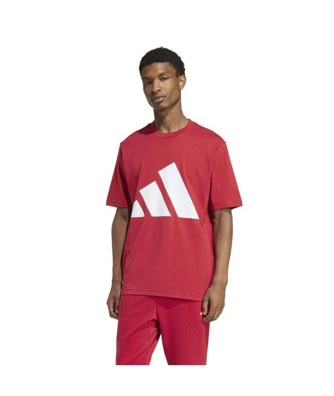 Camiseta Homem adidas Big Logo Sj Maract/Branca