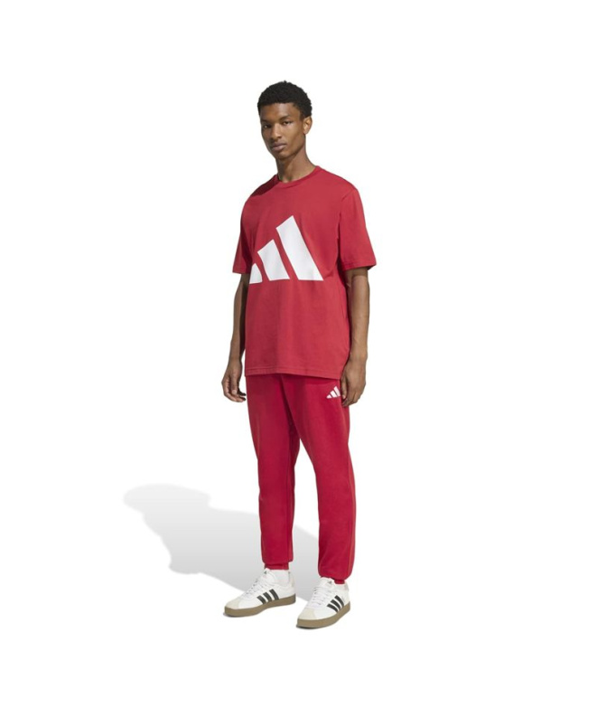 T-shirt Homme adidas Big Logo Sj Maract/Blanc