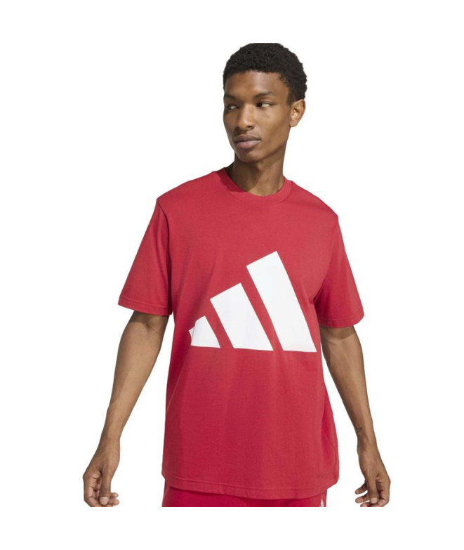 Camiseta adidas Big Logo Sj Hombre Maract/Blanco