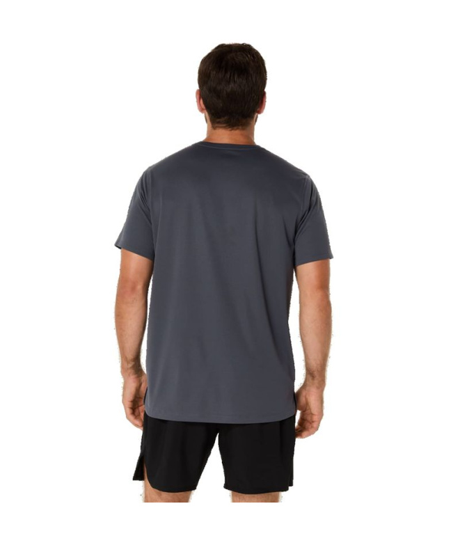 Camiseta Running Homem ASICS Core Ss Top cinza