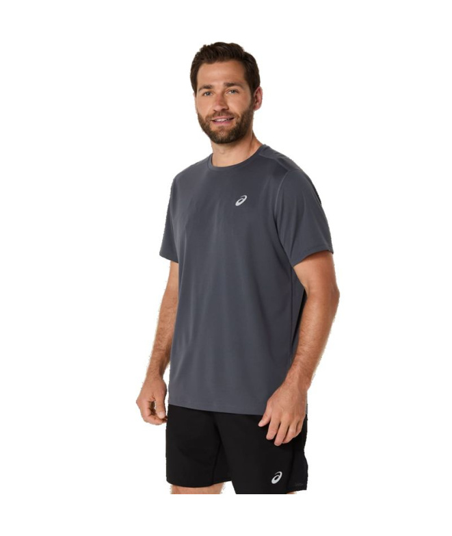 Camiseta de Running ASICS Core Ss Top Hombre Gris