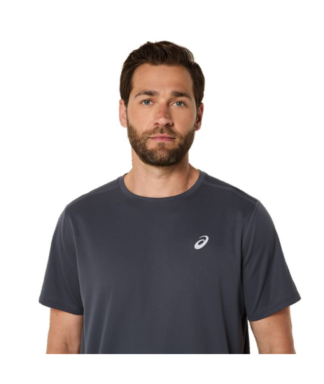 Camiseta de Running ASICS Core Ss Top Hombre Gris