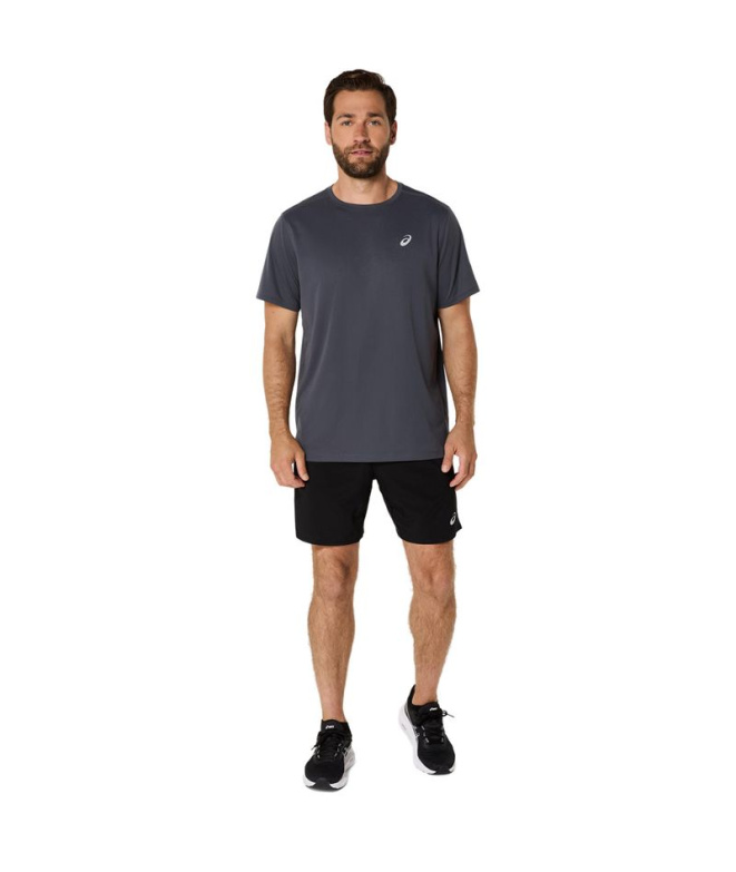 T-shirt Running ASICS Core SS Haut Homme gris
