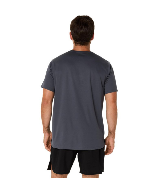 Camiseta Running Homem ASICS Core Ss Top cinza