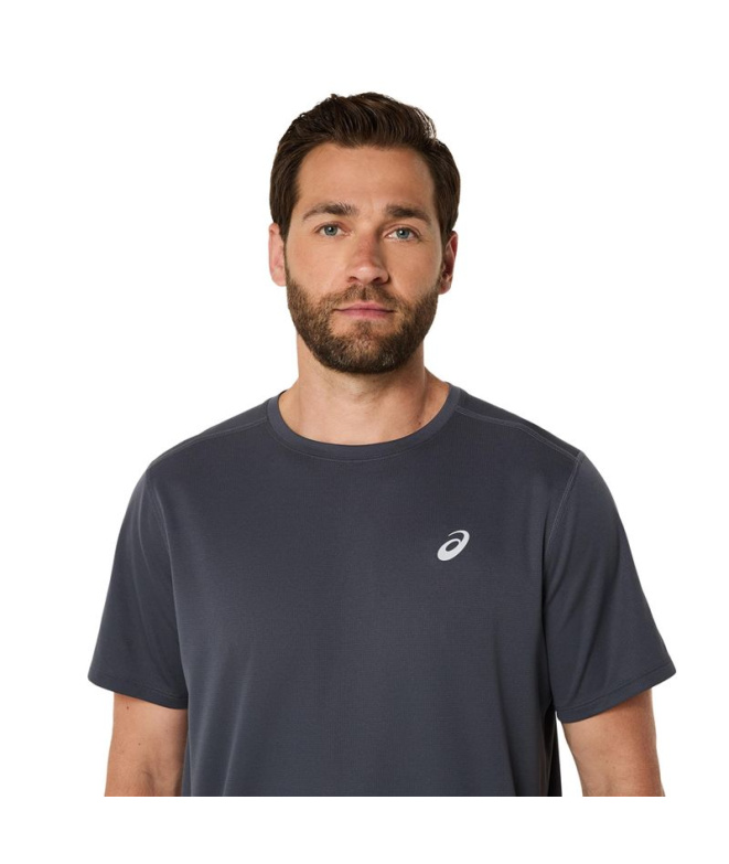 Camiseta Running Homem ASICS Core Ss Top cinza