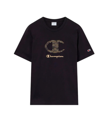 Camiseta Champion Crewneck Hombre Negro