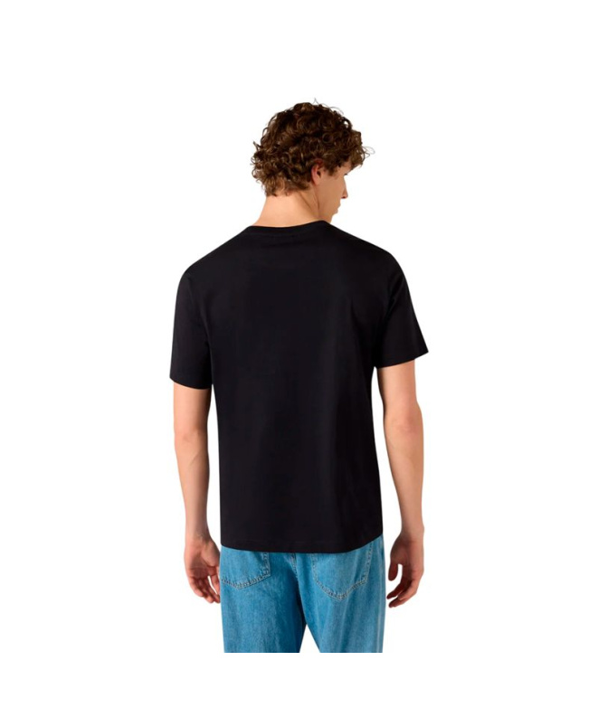 T-shirt noir Champion à col rond Homme