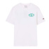 Camiseta branca Homem Champion com gola redonda