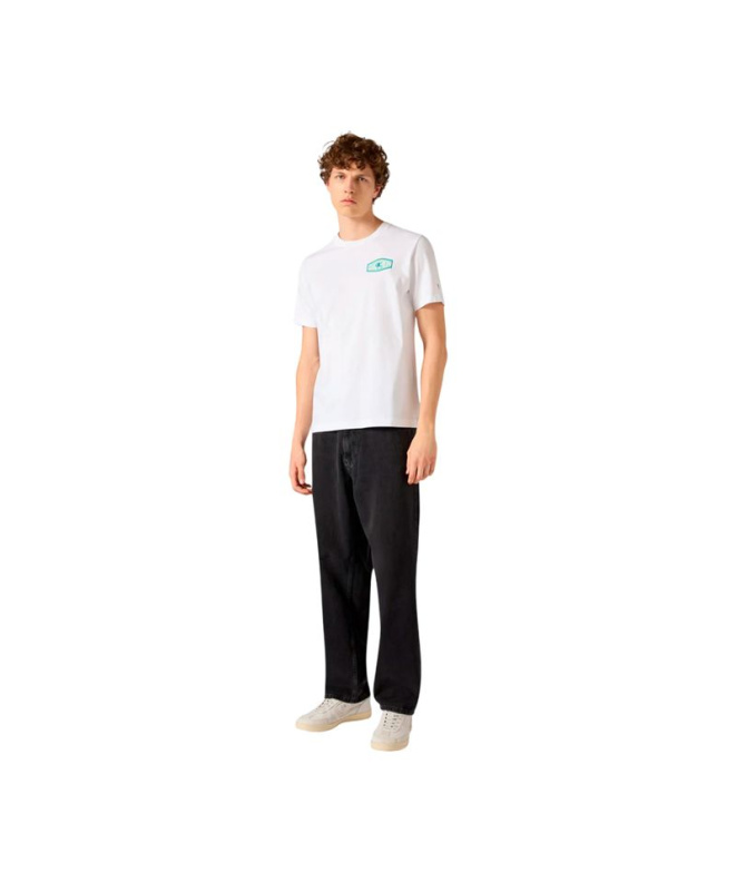 T-shirt blanc Champion à col rond Homme
