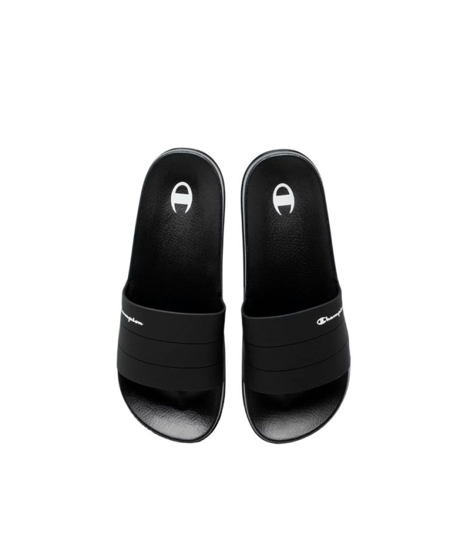 Tongs noires Champion All American Slide Homme