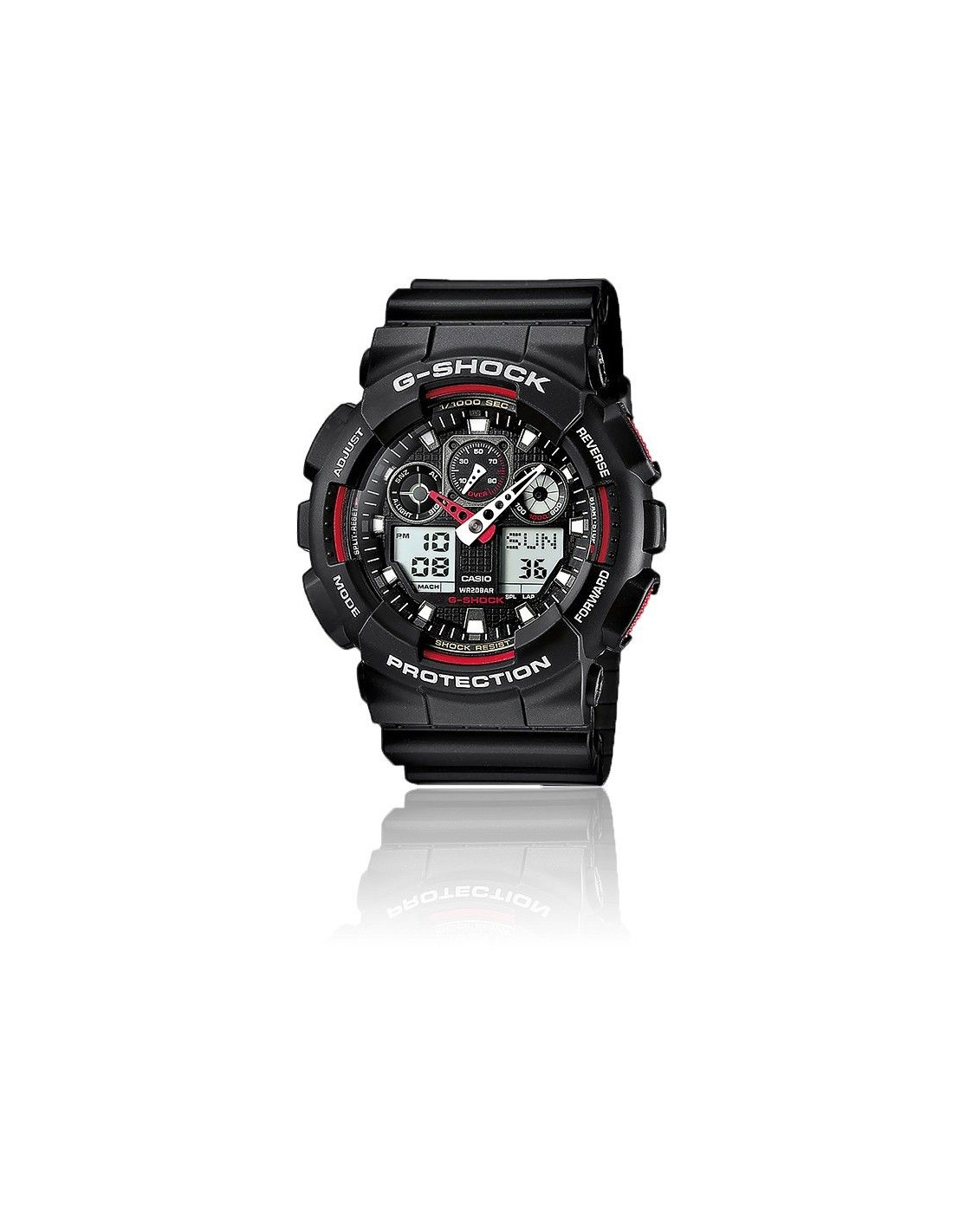 G-Shock Unisex Preto Relógio Ga-100-1A4er