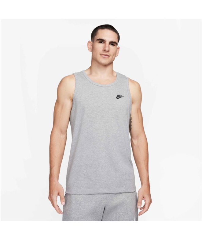 Camiseta Nike NSW Club - Cinza Homem