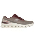 Chaussures Skechers Glide- Step Pro-Waverra Homme couleur taupe, en maille et synthétique.