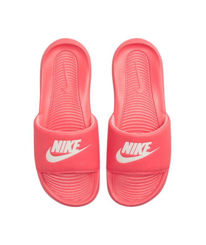 Chanclas De Natación Nike Victori One Mujer Coral