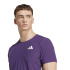 Camiseta Running Homem adidas Adizero, cor ameixa