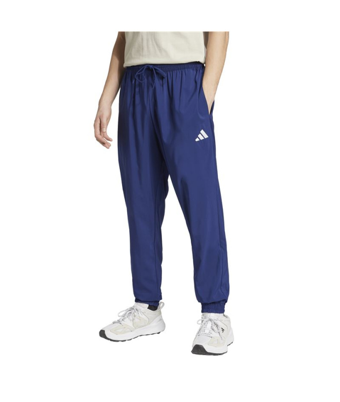Calça adidas Stanfrd E Homem Azul Escuro/Branco