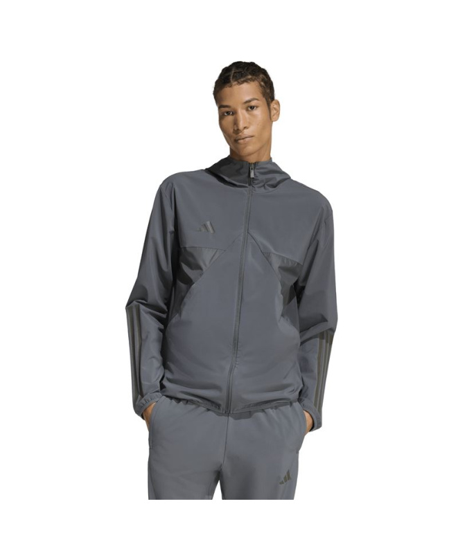 Veste Homme adidas Tiro Tch Fz Gris/Couleur