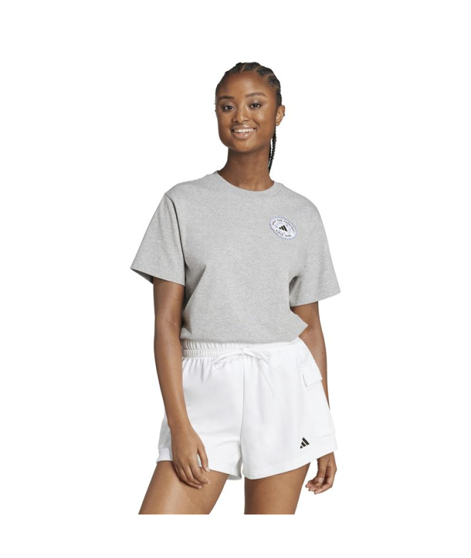 T-shirt gris adidas Farmmkt Femme