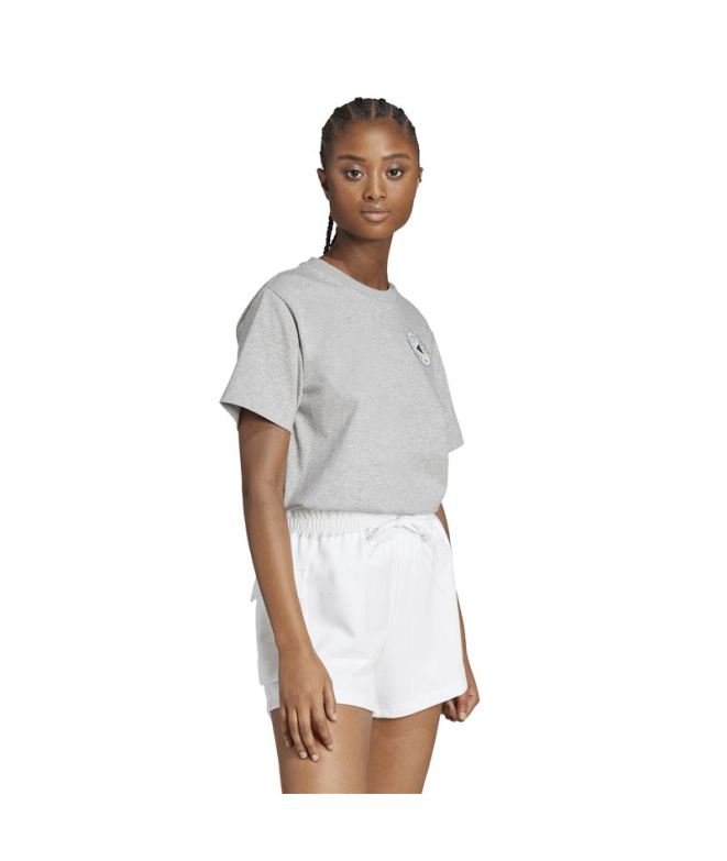 T-shirt gris adidas Farmmkt Femme