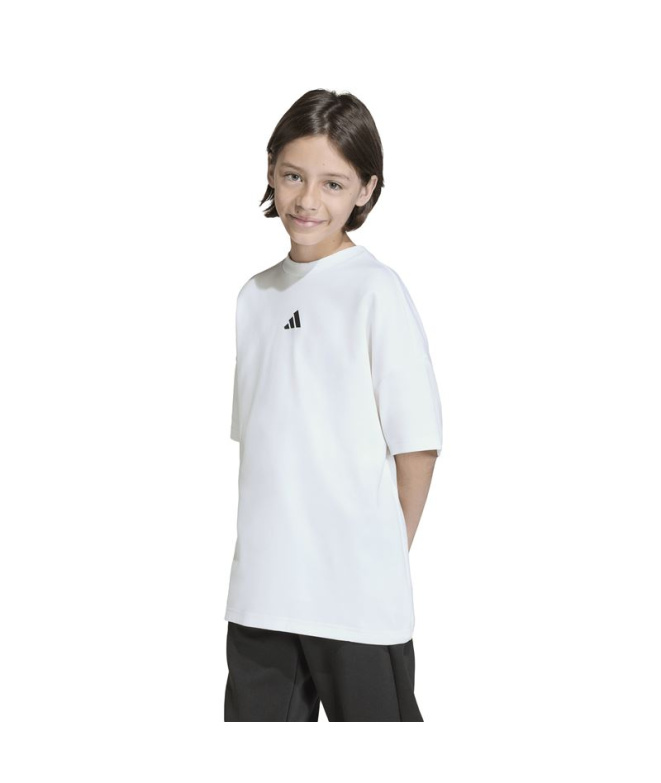 T-shirt Enfant adidas Fi Ovsz blanc/noir