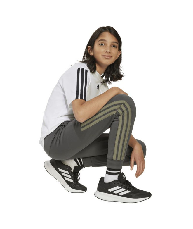 Calça adidas Essentials 3 Stripes Ess Menino ,...