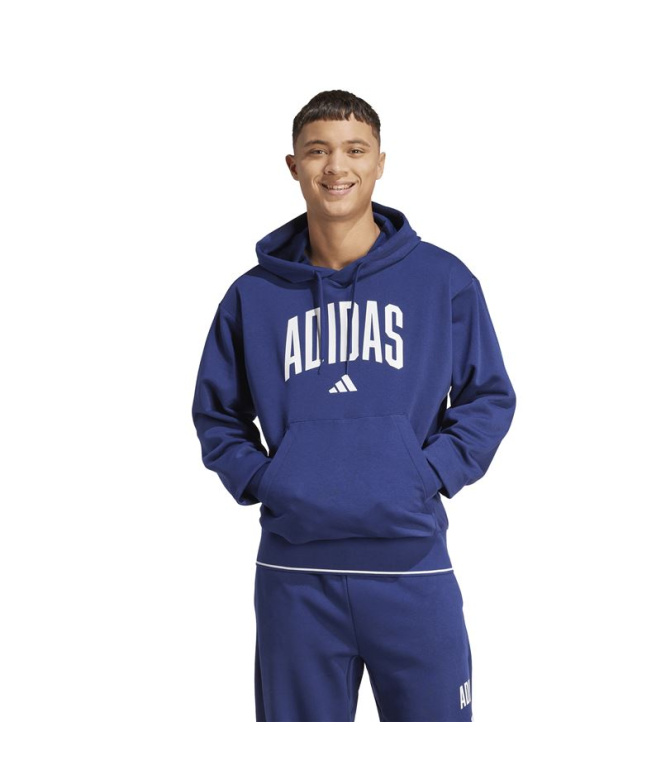 Sweat adidas Collegiate HD Homme bleu foncé
