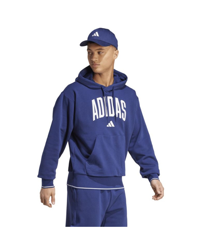 Sweat adidas Collegiate HD Homme bleu foncé