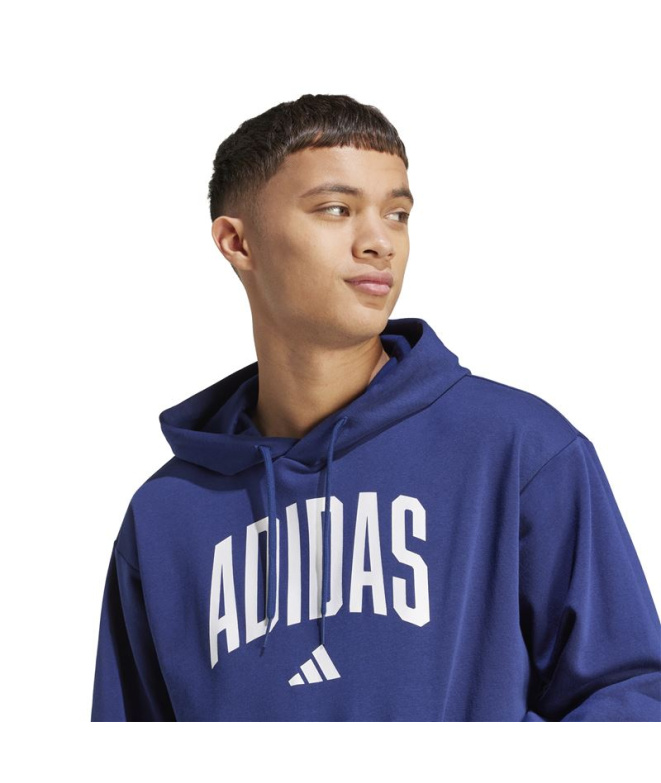 Sweat adidas Collegiate HD Homme bleu foncé