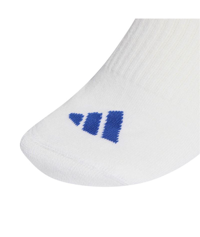 Meias adidas 3- Meias Ess Crw 3P Azul...