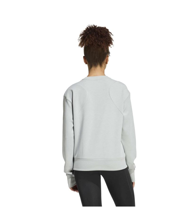 Moletom Mulher adidas D4T Knit Crew para...