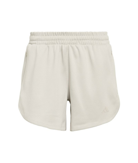 Calça Fitness Mulher adidas Waffle Pacer bege