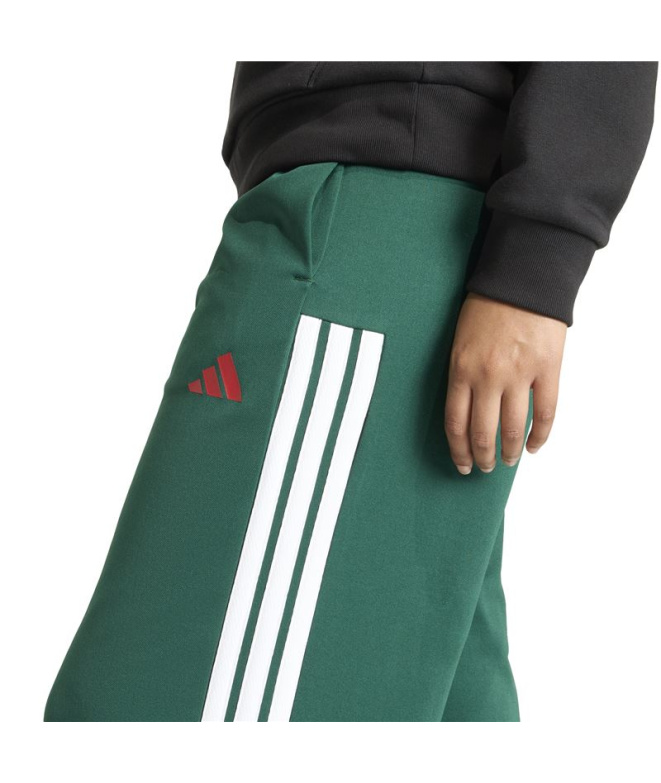 Pantalons adidas Her Femme Drkgrn/Escmej/Blanc