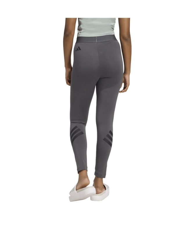 Malhas Mulher adidas Fi 3 Stripes cinza