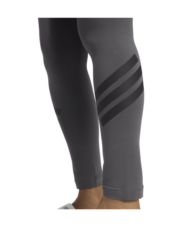Malhas Mulher adidas Fi 3 Stripes cinza