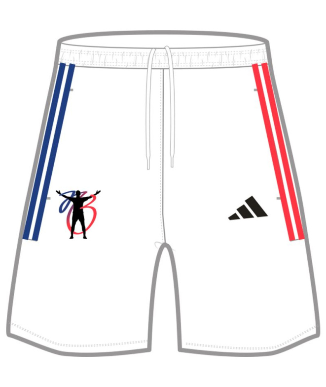 Pantalons Football blanc adidas JB Hot Sho Enfant