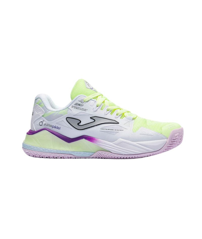 Zapatillas Joma Spin Lady 2628 Amarillo Mujer