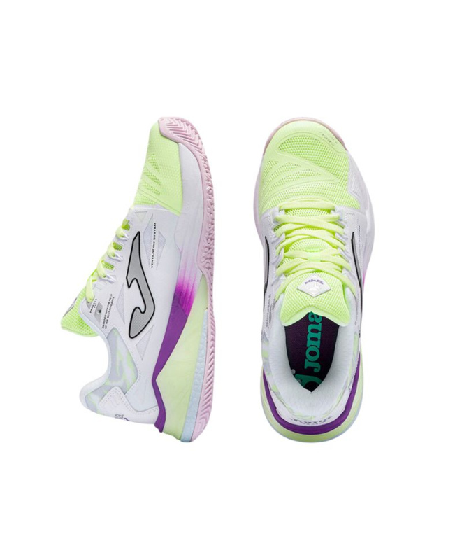 Zapatillas Joma Spin Lady 2628 Amarillo Mujer