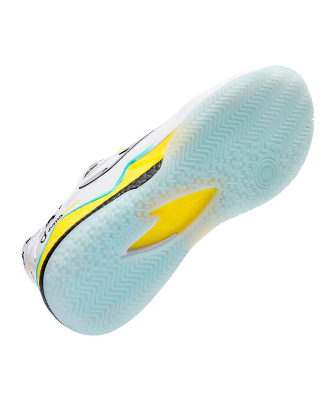 Chaussures Pádel Joma Spin 2602 blanches Homme