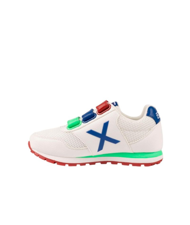 Chaussures blanches Enfant Munich Dash Kid Vco...