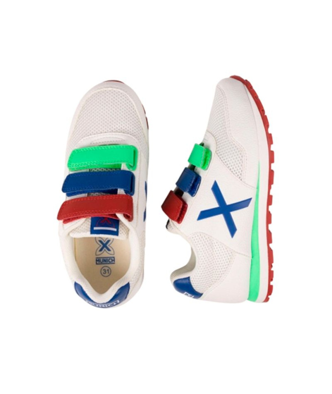 Sapatilhas Infantil Branco Munich Dash Kid Vco...