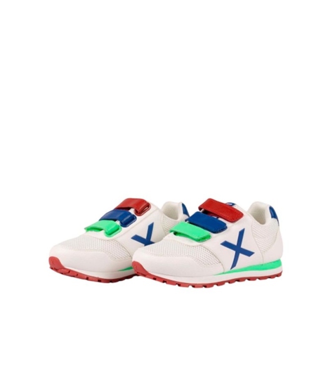 Chaussures blanches Enfant Munich Dash Kid Vco...