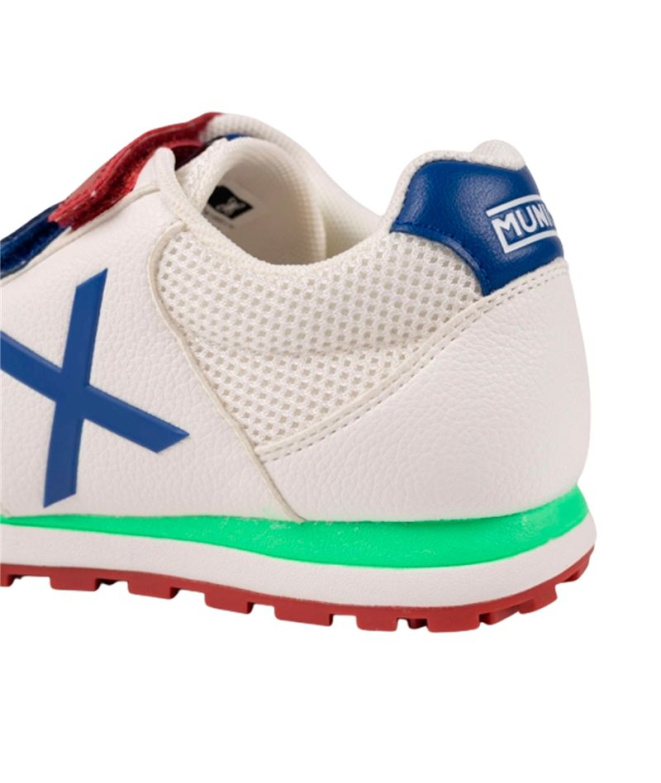 Chaussures blanches Enfant Munich Dash Kid Vco...
