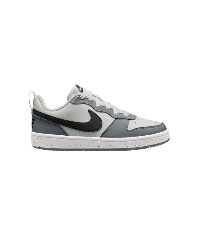 Chaussures blanches Nike Court Borough Low...